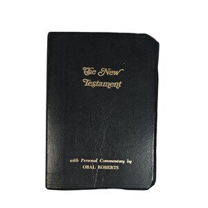 Vintage New Testament With Personal Commentary By Oral Roberts KJV 1969